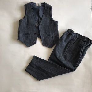 Two piece suit, wool, never worn
